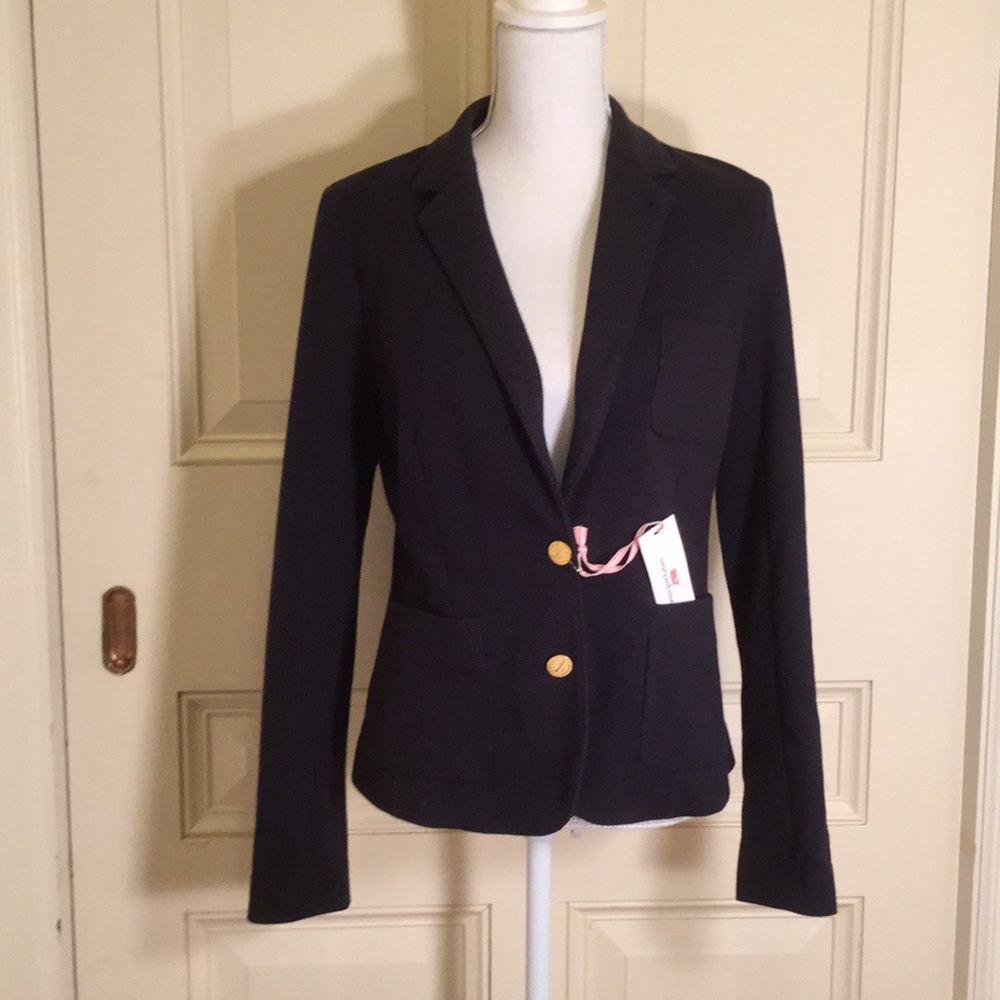 Vineyard Vines Navy Nautical Blazer